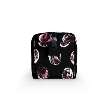 Load image into Gallery viewer, Black & Pink Dot Toiletry Bag
