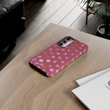 Load image into Gallery viewer, Pink Polka Dot Phone Case