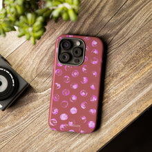Load image into Gallery viewer, Pink Polka Dot Phone Case