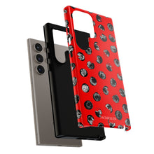 Load image into Gallery viewer, Black and Red Dot Phone Case