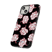 Load image into Gallery viewer, Black Floral Phone Case