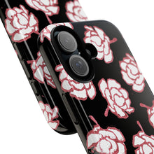 Load image into Gallery viewer, Black Floral Phone Case