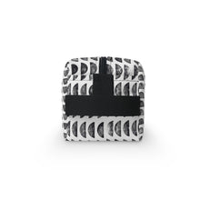 Load image into Gallery viewer, Black & White Block Print Toiletry Bag