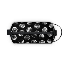 Load image into Gallery viewer, Black & White Dot Toiletry Bag