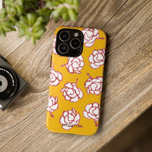 Load image into Gallery viewer, Yellow Floral Phone Case