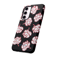 Load image into Gallery viewer, Black Floral Phone Case