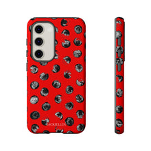 Load image into Gallery viewer, Black and Red Dot Phone Case