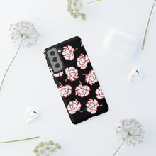 Load image into Gallery viewer, Black Floral Phone Case