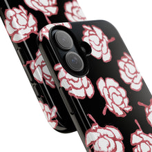 Load image into Gallery viewer, Black Floral Phone Case