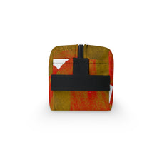 Load image into Gallery viewer, Red & Green Dot Toiletry Bag