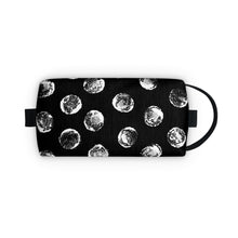 Load image into Gallery viewer, Black & White Dot Toiletry Bag