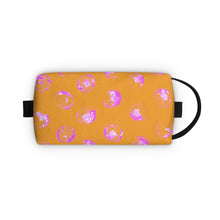 Load image into Gallery viewer, Yellow & Pink Dot Toiletry Bag