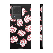 Load image into Gallery viewer, Black Floral Phone Case