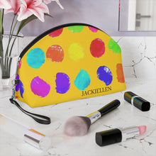 Load image into Gallery viewer, Rainbow Dot Cosmetic Bag
