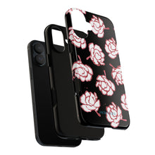 Load image into Gallery viewer, Black Floral Phone Case