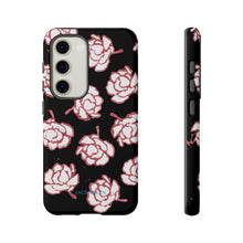 Load image into Gallery viewer, Black Floral Phone Case