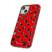 Load image into Gallery viewer, Black and Red Dot Phone Case
