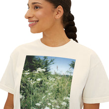 Load image into Gallery viewer, Women's Daisy Boxy Tee