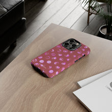 Load image into Gallery viewer, Pink Polka Dot Phone Case