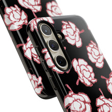 Load image into Gallery viewer, Black Floral Phone Case