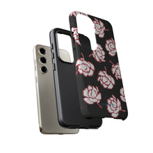 Load image into Gallery viewer, Black Floral Phone Case