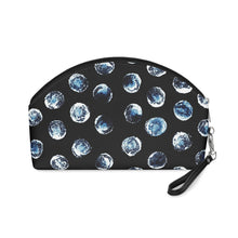 Load image into Gallery viewer, Black & Blue Cosmetic Bag