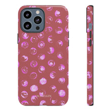 Load image into Gallery viewer, Pink Polka Dot Phone Case