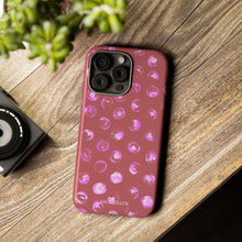 Load image into Gallery viewer, Pink Polka Dot Phone Case