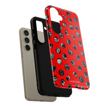 Load image into Gallery viewer, Black and Red Dot Phone Case