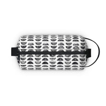 Load image into Gallery viewer, Black & White Block Print Toiletry Bag