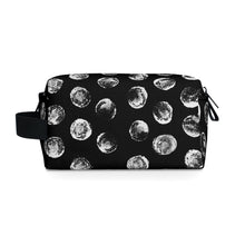 Load image into Gallery viewer, Black & White Dot Toiletry Bag