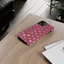 Load image into Gallery viewer, Pink Polka Dot Phone Case