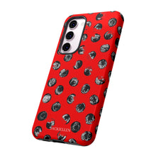 Load image into Gallery viewer, Black and Red Dot Phone Case