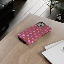 Load image into Gallery viewer, Pink Polka Dot Phone Case