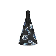 Load image into Gallery viewer, Black & Blue Cosmetic Bag