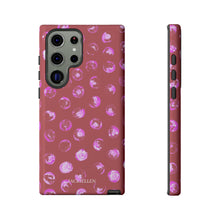 Load image into Gallery viewer, Pink Polka Dot Phone Case