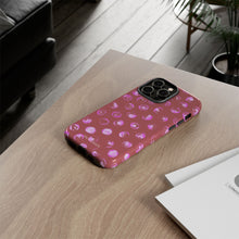 Load image into Gallery viewer, Pink Polka Dot Phone Case