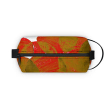 Load image into Gallery viewer, Red & Green Dot Toiletry Bag
