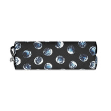 Load image into Gallery viewer, Black & Blue Cosmetic Bag