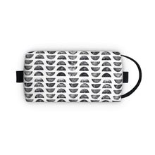 Load image into Gallery viewer, Black & White Block Print Toiletry Bag