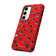 Load image into Gallery viewer, Black and Red Dot Phone Case