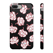 Load image into Gallery viewer, Black Floral Phone Case