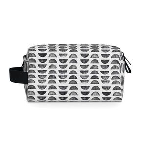 Black & White Block Print Toiletry Bag