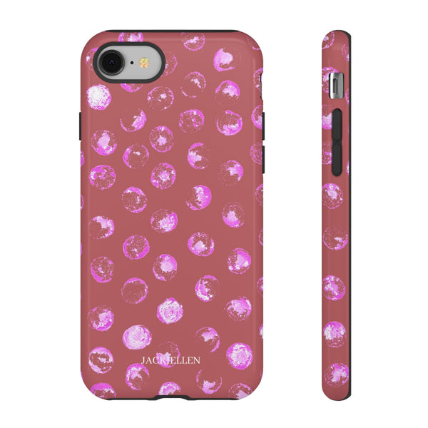 Pink Polka Dot Phone Case