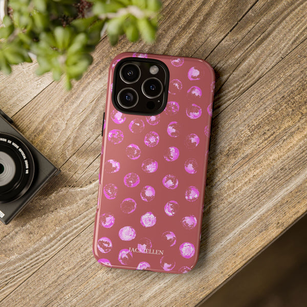 Pink Polka Dot Phone Case