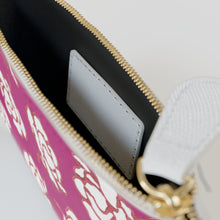 Load image into Gallery viewer, Pink Floral Mini Clutch Bag
