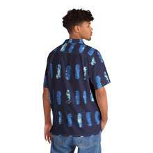 Load image into Gallery viewer, Men&#39;s Hawaiian Shirt in Blue

