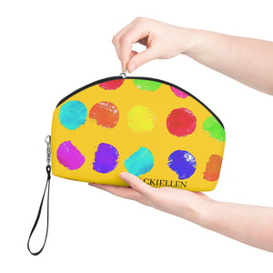 Rainbow Dot Cosmetic Bag