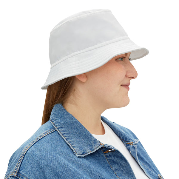 White Bucket Hat