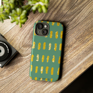 Mint and Yellow Phone Case